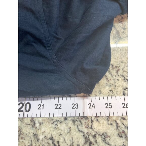 L.L. Bean Henley Shirt  Navy Blue Men’s L Cotton Traditional Fit Minimalist - Picture 6 of 8